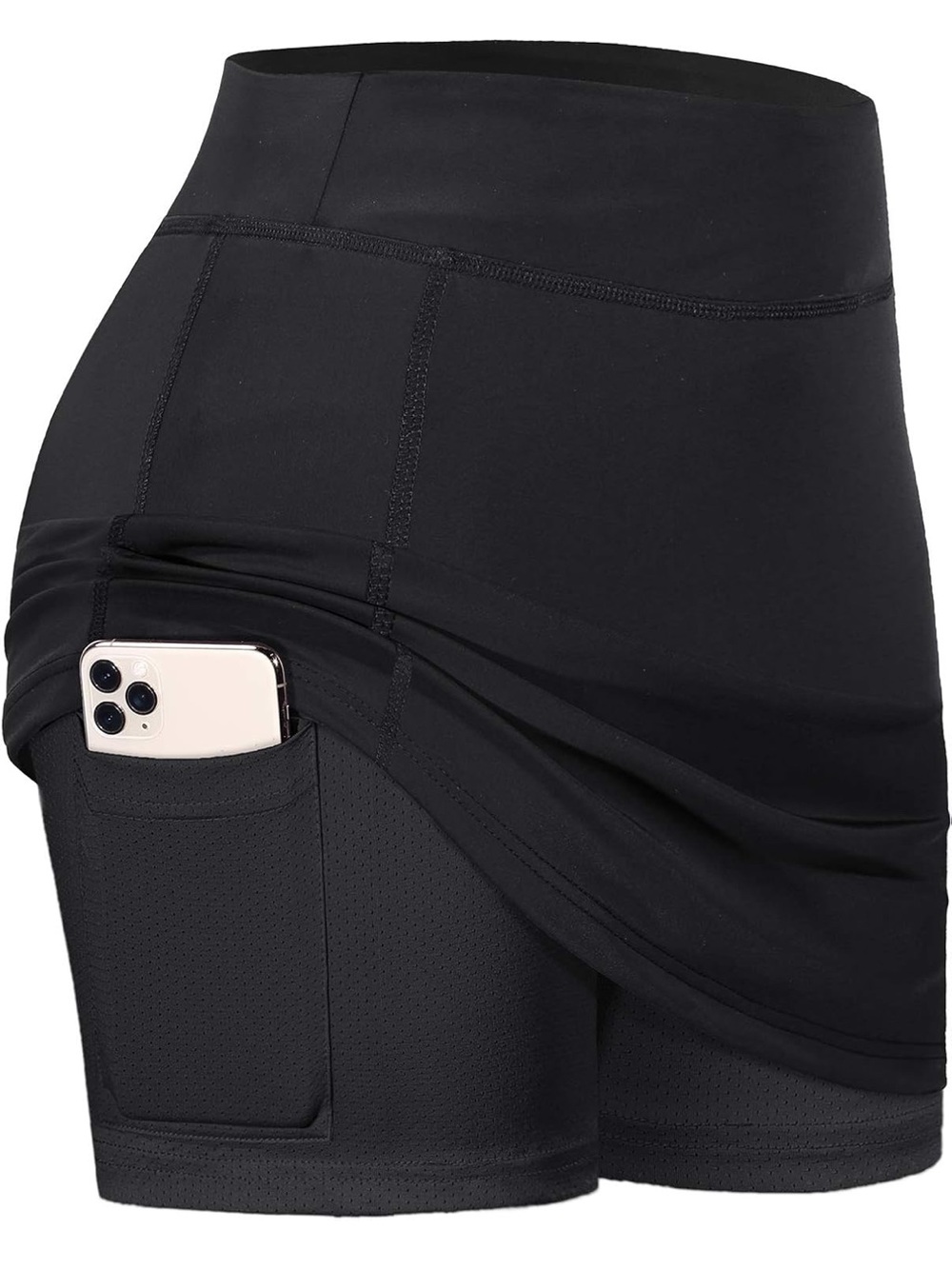 Summer Tennis Skirt Shorts Under Pickleball Athletic Workout Golf Skorts Pockets